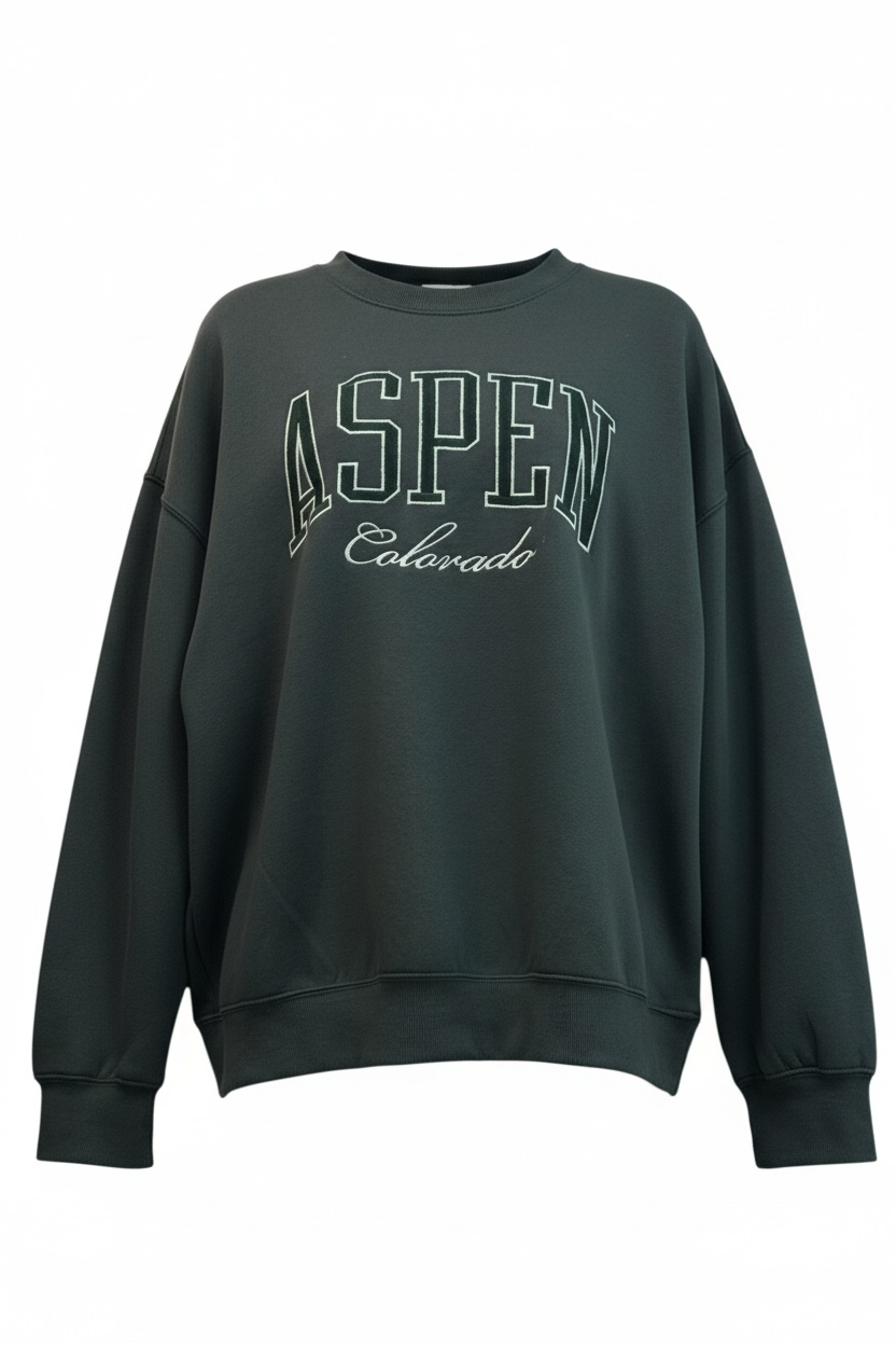 Aspen Embroidered Pullover