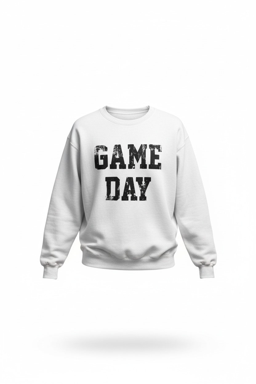 Game Day Printed Pullover