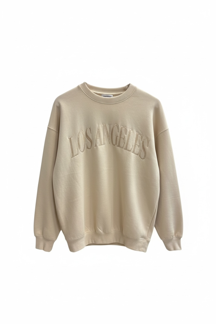 Los Angeles Embroidered Pullover