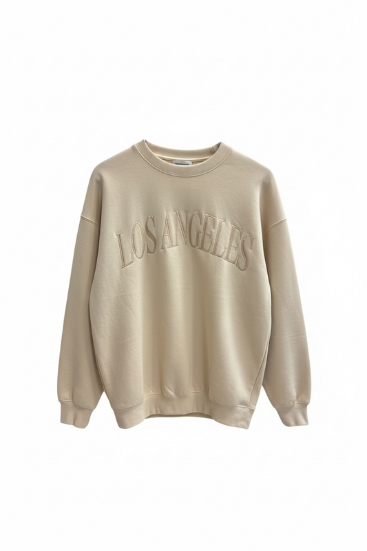 Los Angeles Embroidered Pullover